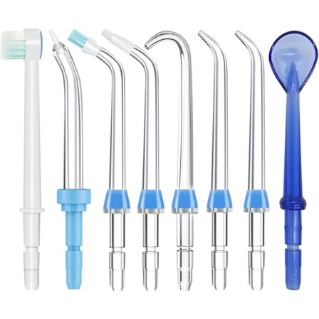Erstatning Klassiske Jet Tips Kompatible med Waterpik Oral Irrigator (8 Tips)