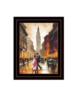 Broderikit Tavla Dans i New York - Lanarte