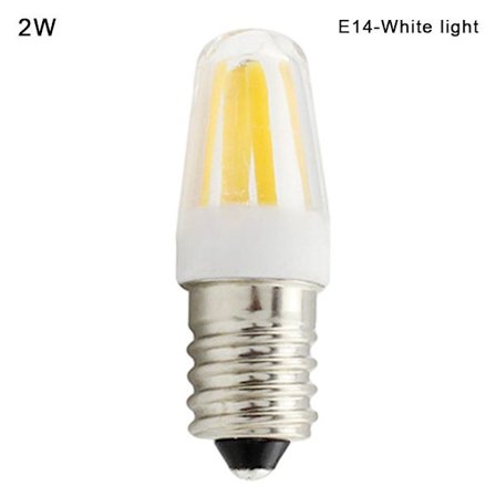 Krystalllyspære G9 E14 LED-lyspære 2WE14-HVIT LYS