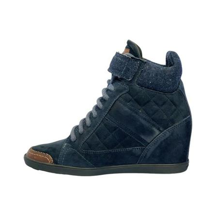 Santoni, Ankle Boots Blauw, Dames, Maat:41 EU