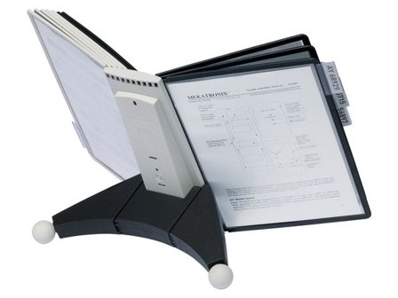 DURABLE Bordsställ 5632 med 10 ramar - Lyreco - Kontorsmaterial - Till skrivbordet - Bordsställ och panelsystem