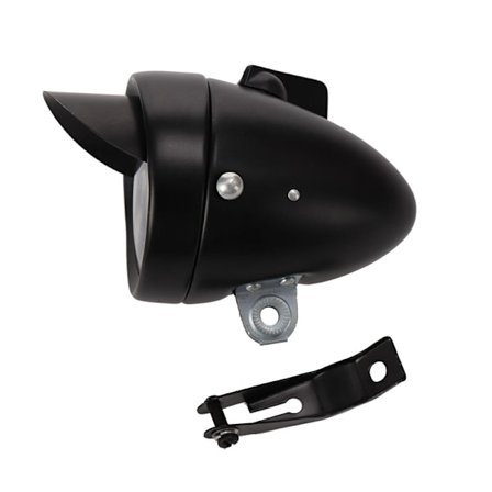 Cykel Retro Forlygter(sort)