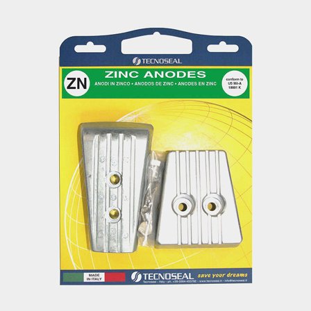 Zinkanodekit Tecnoseal, til drev, passer Volvo Penta SX-A & DPS-A