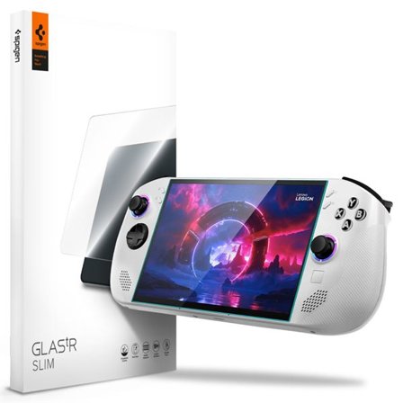 Spigen Glas.tR Slim 2-pak hærdet glas til Lenovo Legion GO S - sort
