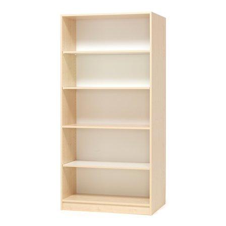 Büroregal THEO, 2100 x 1000 x 450 mm, Birke