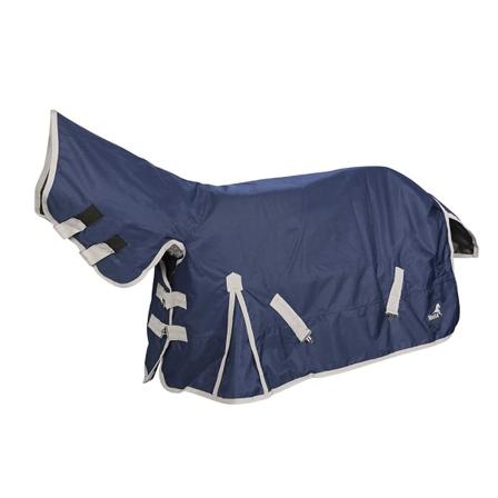 Masta Tex Basic 200g Turnout Matta Med Fast Hals 6 Fot Marinblå