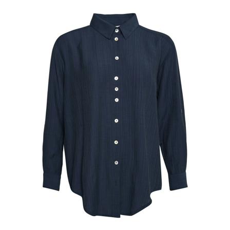Elton Shirts blå, Dam, Dam, Storlek: M