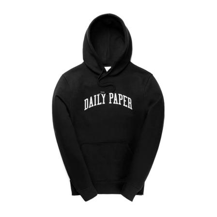 Daily Paper Hoodies Sort, Herre, Størrelse: M