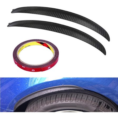 Universal Fender Flares 33CM Carbon Fender Flares Car Wheel Arch