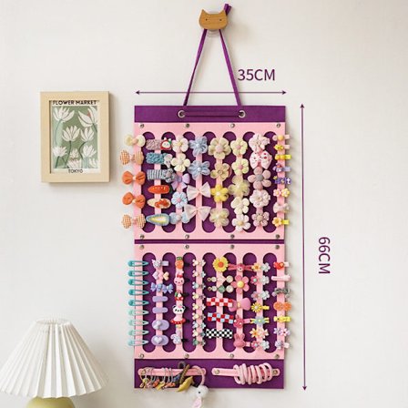 Hår sløjfer Organizer Pandebånd Holder Væghængende Opbevaring