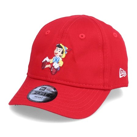 New Era - Rot Adjustable Cap - Infant Film Character 9Forty Pinocchio Red Adjustable @ Hatstore