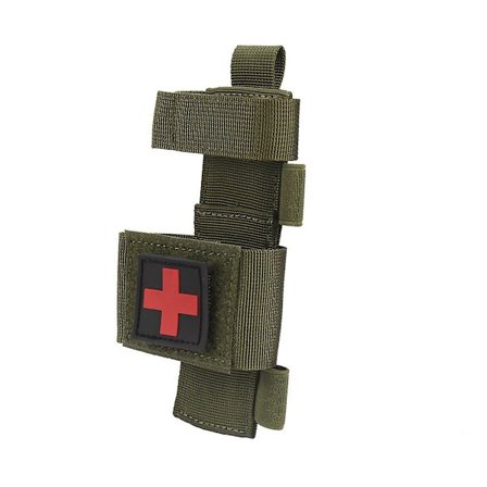 Tourniquet Pouch Holder Trauma Shears Emt Scissors Edc Belt Pouch Tactical Tools Khaki