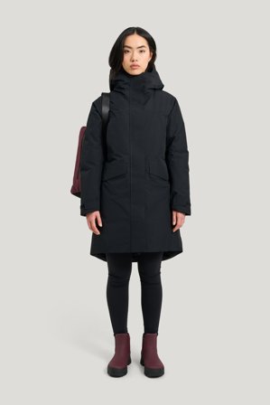 Tretorn Haze Insulated Parka — Vanntett Jakke Dame — Svart | Yttertøy, Gummistøvler, Jakker & Regntøy for Dame, Herre & Barn
