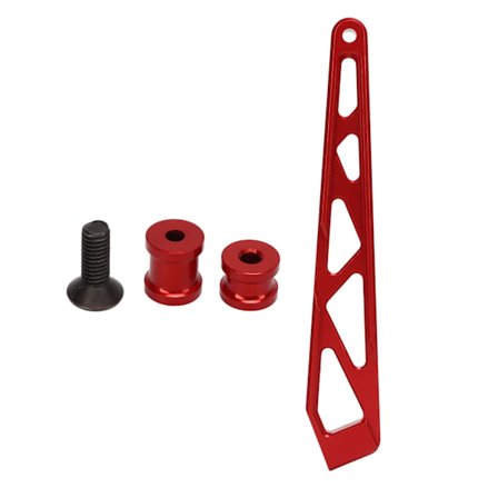 ARRMA 1/7 1/8 Skaalan RC-auto Alumiiniseos Takarungon Tukikiinnike Varaosat Punainen