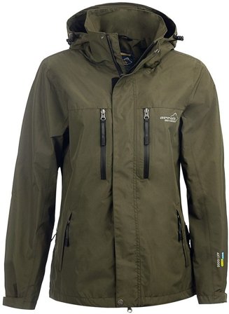 Arrak Outdoor Arrak W's Rain Jacket Olive