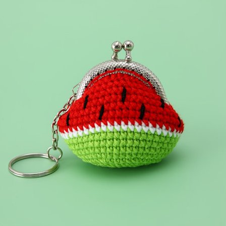 Søde Mini Møntpunge Hæklet i Form Som Små Bjørne, Kaniner