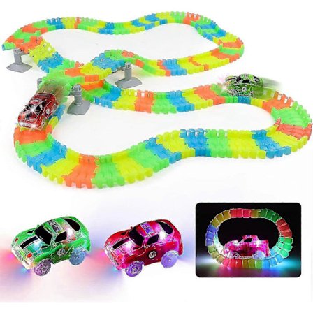 Sähköautolelusetti, jossa 240 joustavaa osaa, sopii 3–4-vuotiaille pojille ja tytöille [YATOY]