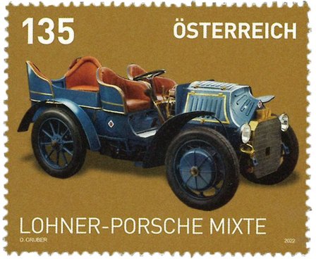 Østrig 2022 - Porsche Mixte - Postfrisk frimærke
