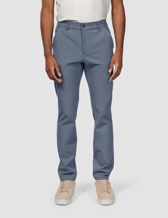 Shaping New Tomorrow - Essential Pants - Storm Blue Melange - Slim Fit - Herren - 32/30