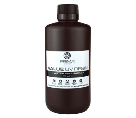 Prima Filaments PrimaCreator Value UV Resin Black - 1000 ml