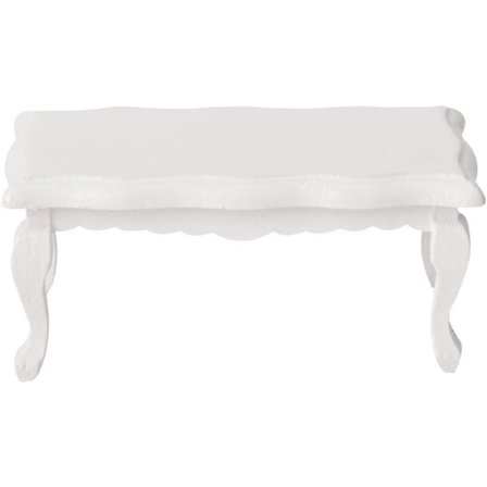 1:12 Lisävarusteet Lasi Sivupöytä Miniatyyri Puinen Nukkekoti Simu