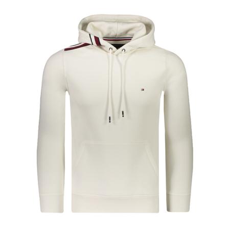 Tommy Hilfiger, Hoodie Wit, Heren, Maat:L,polyester
