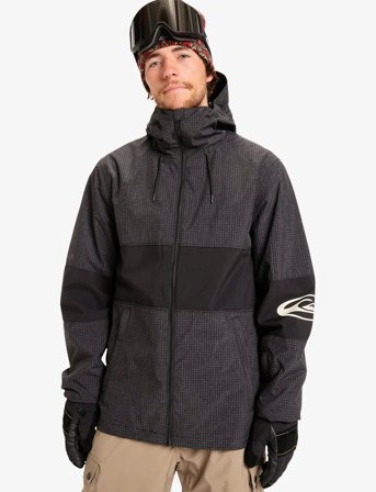 Quiksilver High In The Hood Jk - Black - L