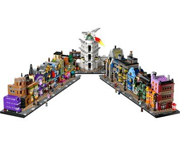 LEGO-Harry Potter Diagongrändens trollkarlsbutiker 76444-LEGO Trollmannsbutikker i Diagonallmenningen 76444-LEGO-LEGO