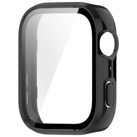 Herdet glassdeksel for Watch Fit 4 med integrert PC-skjerm skall, støtsikkert