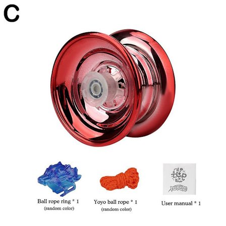 Profesjonell Yoyo Ball, Magisk Leketøy, Magisk Metall Magisk Triks, Holdbar Metall Yoyo Return Db