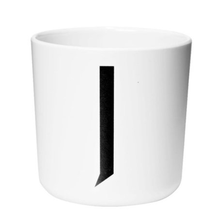 Melamiinimuki kirjaimella, J - Design Letters