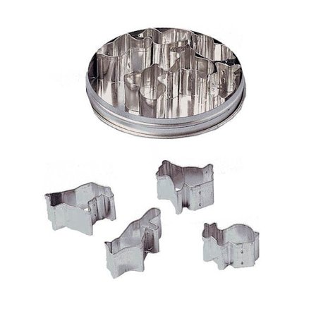 Utstickare Kakmått / Små djur 35mm 10 st