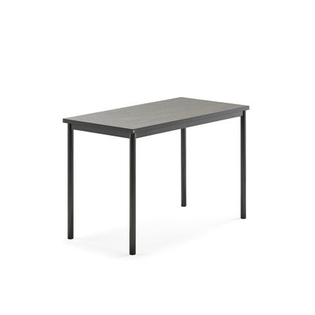 Tisch SONITUS, 1200x700x760 mm, Linoleum dunkelgrau, anthrazit