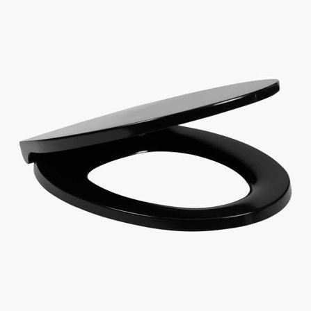 Biltema - Toalettsete myktlukkende svart