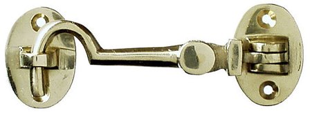 PN-BESLAG KASTEKROK 3431 MESSING 100MM