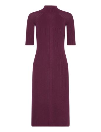 Es Arielle Bodycon Swtr Dress GUESS Jeans Burgundy