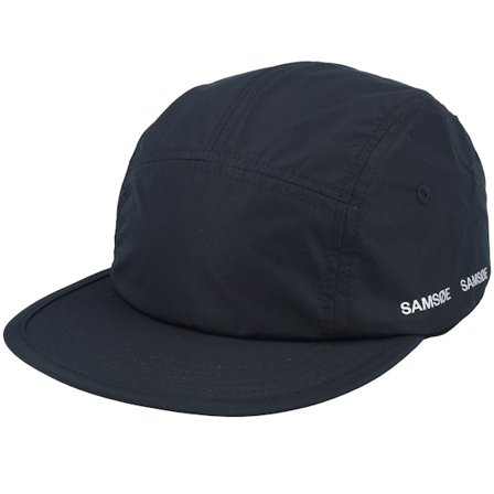 Samsøe Samsøe - Zwart 5panel Cap - Sawindy Cap Black 5-Panel @ Hatstore