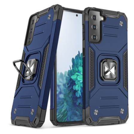 Samsung Galaxy S21 Fe Skal Armour Blå Med Ring