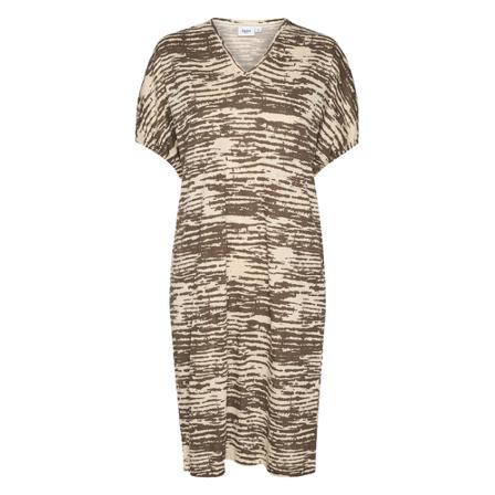 Saint Tropez, Maddie SZ Dress Brązowy, Kobieta, Rozmiar: S