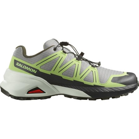 Salomon - Trailrunning-Schuhe Herren Speedcross Peak - Wrought Iron / Sharp Green / Peat - 44⅔