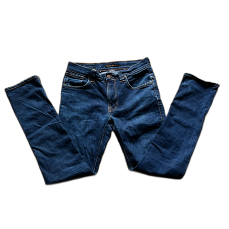 Blå jeans från nudie jeans