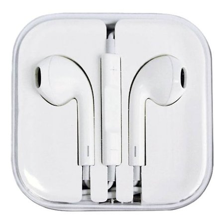 Stuff Certified In-ear Hörlurar för iPhone / iPad / iPod Hörlurar Buds Ecouteur Hörlurar Vit - Klart Ljud AUX-uttag