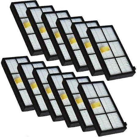 12-pak HEPA-filter til iRobot Roomba 800 900-serien 870 880 980