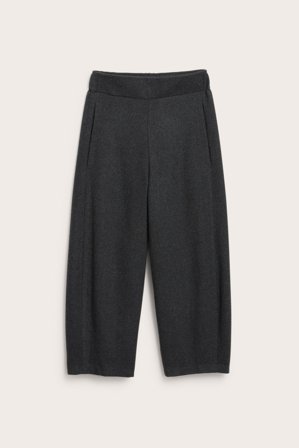 Kappahl | Spodnie z mieszanki wełny | Ciemnoszary