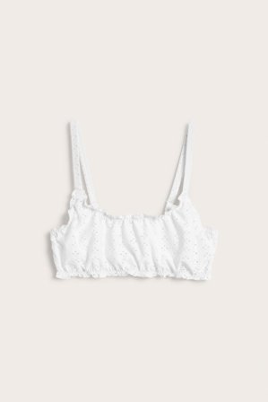 Kappahl | Bikini-bh med volanger | Offwhite