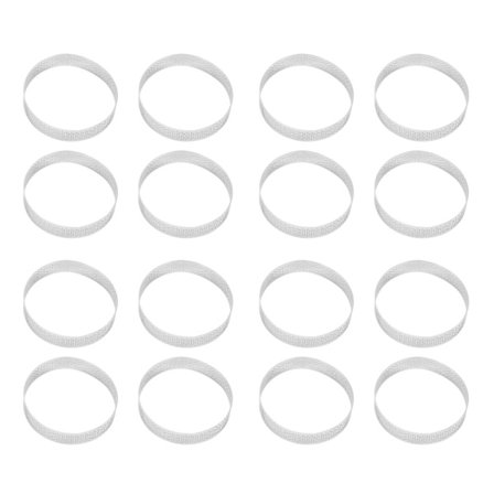 16 stk Runde Perforerte Pai Ring Bunn Tårn Pai Kakeform Baking Verktøy Varmebestandig Perforert
