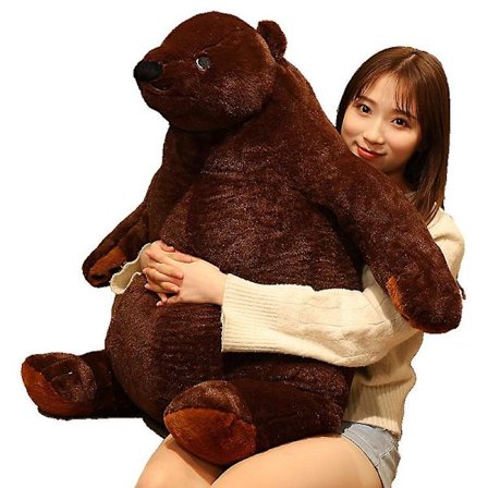 Vip Länk Bara Skinn Jättebjörn Mjuk Nallebjörn Skinn Leksaker Stor