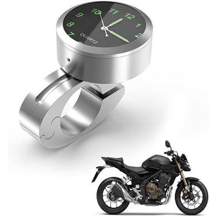 Flush Mount Motorsykkel Styre Klokke Mini Motorsykkel Klokke Tid
