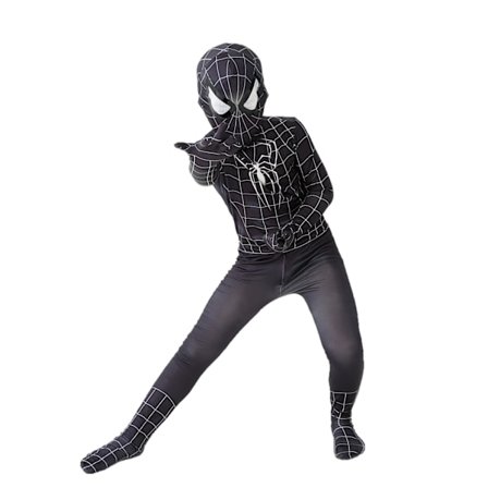Mub- Rød Sort Spiderman Kostume Spider Man Dragt Spider-man Kostumer Børn Børn Spider-Man Cosplay Tøj halloween kostume