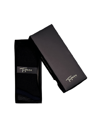 Topeco 3-Pack Ribbad Ullstrumpa Strumpor Herr Flerfärgad 41-45